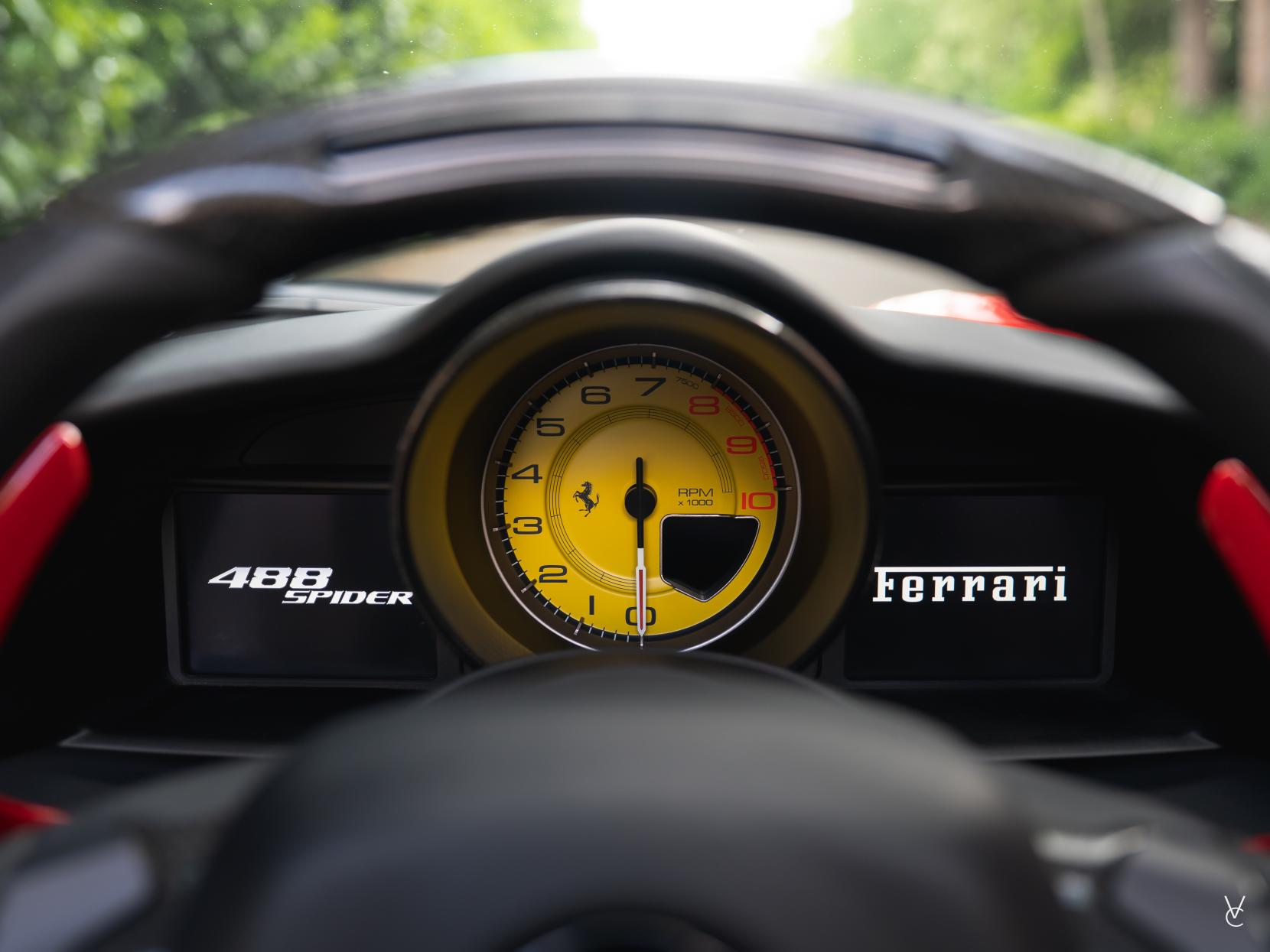 Ferrari 488 3.9T V8 Spider 2dr Petrol F1 DCT Euro 6 (s/s) (670 ps)