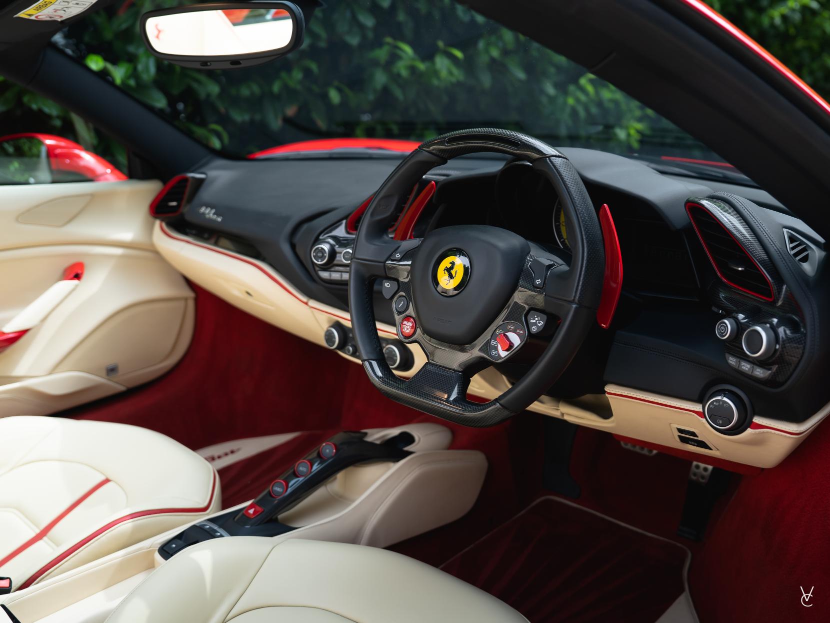 Ferrari 488 3.9T V8 Spider 2dr Petrol F1 DCT Euro 6 (s/s) (670 ps)